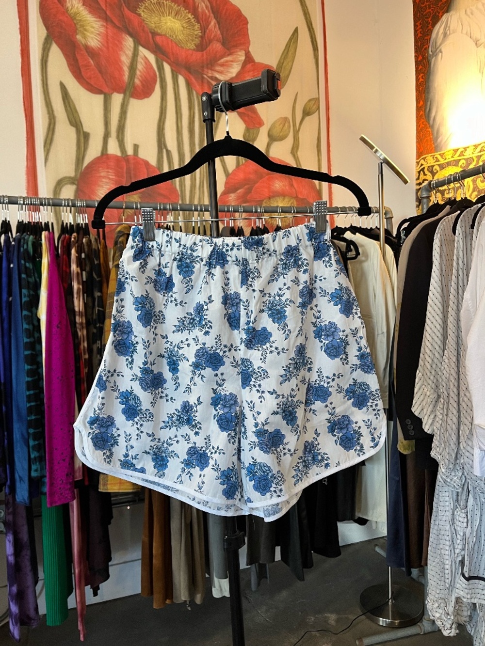 Miki Thumb Floral Shorts